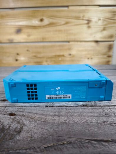 nintendo wii limited edition blue with sport resort