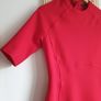 M&s Red Dress Size Uk 12 Image 6