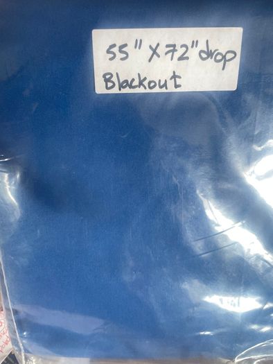 Blackout Curtains Dark Blue