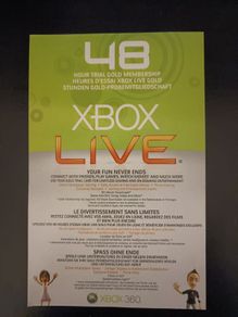 Xbox live 48 hour trial. Classic and Rare