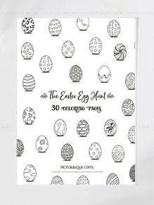 Easter Egg Coloring Pages
