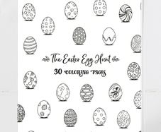 Easter Egg Coloring Pages