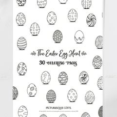 Easter Egg Coloring Pages