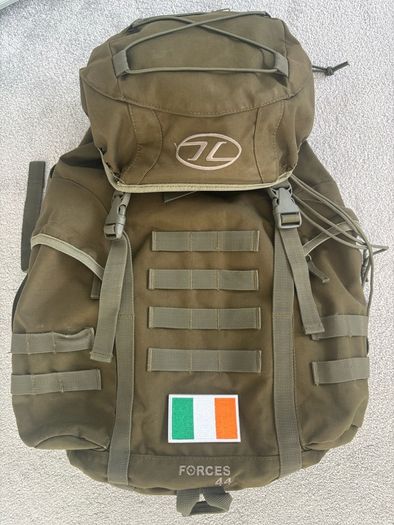 Forces 44 military rucksack, used by soldiers in the British army and Special Forces