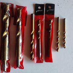 Premium Ataka HSS Titanium Drill Bits Metal Gold Individual Sizes 6mm to 20mm