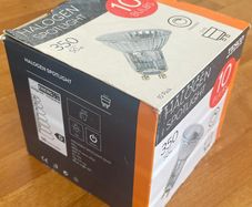 (Move out sell-see my other low priced ads) Tesco Halogen Spotlight GU10 Bulbs 50W Pack of 10