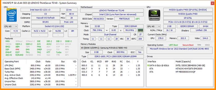 Lenovo Server T140