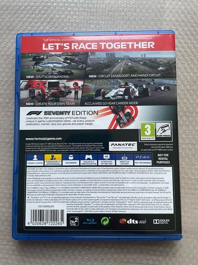F1 2020 Ps4