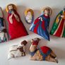 Vintage Nativity Wall Hanging (Handmade) Image 3