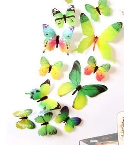 12Pcs DIY Wall Sticker Stickers Butterfly