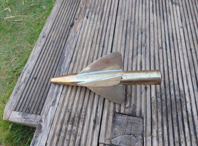 ships T.W Cherub log antique brass