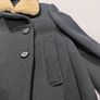 Maje Navy Wool Short Coat 36 Image 5