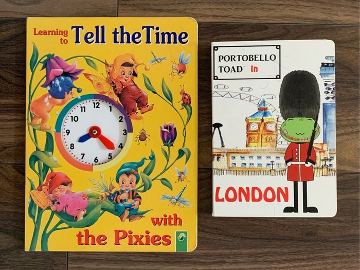 Children's Books - Tell the Time & London Board Books