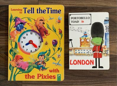 Children's Books - Tell the Time & London Board Books