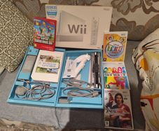 Wii Bundle Boxed with Sports and Mario Bros