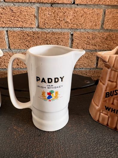 Vintage advertising Whiskey Water jugs