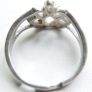 Vintage Lotus Sterling Silver 925 Ring (adjustable size) 2,72g Image 6