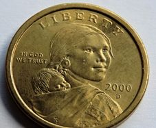 USA Sacagawea Dollar Millennium Edition 2000 D