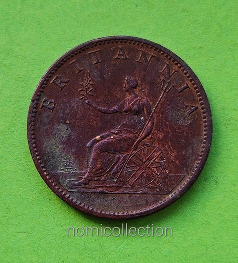 United Kingdom 1807 year Half Penny.