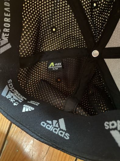 Fully black Adidas hat