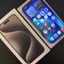 iphone 15 Pro, 256GB, White Titanium, eSIM Image 2