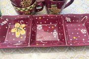 Christmas Platter Gingerbread Men