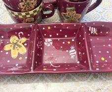 Christmas Platter Gingerbread Men