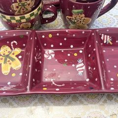 Christmas Platter Gingerbread Men