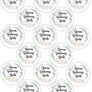 Personalised stickers - christening, communions, confirmation, hens, weddings, birthdays, sweet bags, water bottle labels, business stickers, back to school Image 5