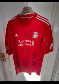 Liverpool FC signed Home Jersey