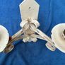 Vintage wrought iron wall light Image 5