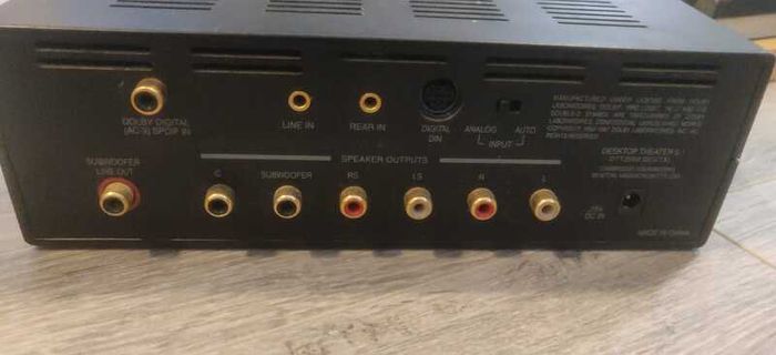 Vintage Cambridge SoundWorks Amplifier DAC 5.1