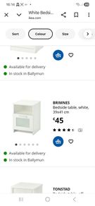 bedside locker