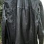Superdry Mens black genuine leather biker jacket Image 3