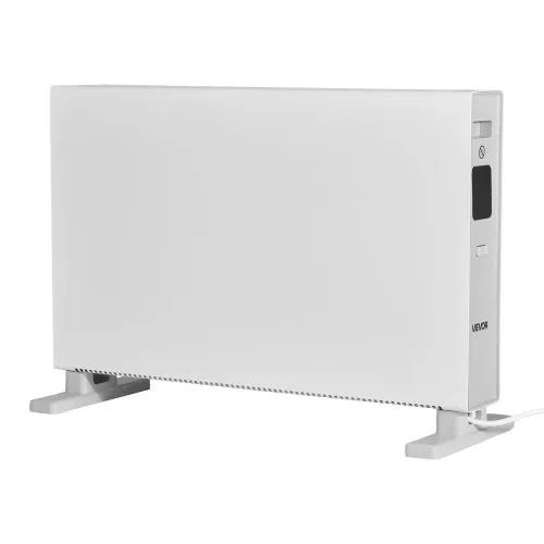 Convection Panel Heater, 2000W Electric Panel Space Heater with Remote & Touch Control, 3 Modes, 24H Timer, Stand or Wall Mount Design with Anti-Tipping & Overheat Protection for Home and Office