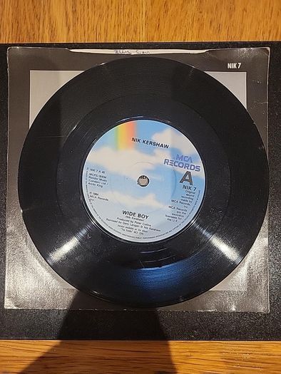 Nik Kershaw Wide Boy 7 Inch Vinyl 1985