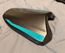 Pyramid MT-09 2024 Pillion Seat Cowl Midnight Cyan