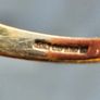 Vintage 9ct gold hematite signet  ring Image 6