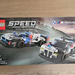 lego speed champions 76922 bmw M4 gt3 & bmw m hybrid v8