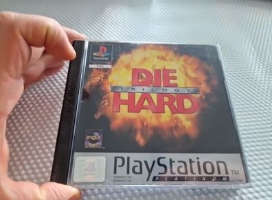 Die Hard Trilogy PlayStation1 Ps1 PlayStation2 Ps2 Games Original