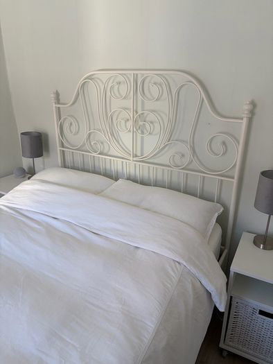 IKEA Leirvik - Metal Double Bedframe
