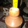 Antique stoneware ginger beer bottle from the Norfolk brewer Steward & Patteson Limited, featuring a "1D" (one penny) price mark Image 6
