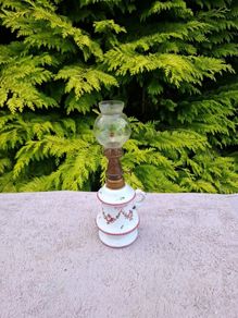 By post only bedside oil lamp