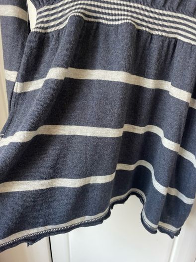 jumper  Bnwt size 12 stripe scoop neck hollister inspired