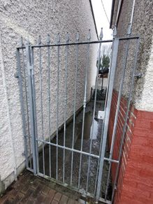 Galvanized Gate