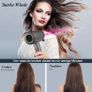 Professional Hair Dryer 2000W Powerful AC Motor Quick Drying Ionic Hairdryer with 2 Speed 3 Heat Setting, Cool Shot Button with 1 Diffuser & 2 Concentrator for Multi Women Man Hairstyles (FREE POSTAGE) Image 5