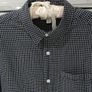 Mens Next Navy and White Check Shirt Sz Medium Image 4