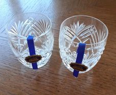 TIPPERARY Crystal Whiskey glasses