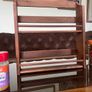 Vintage Wooden Two Tier Counter or Wall Hanging Spice Rack Image 9