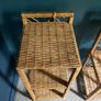 Pair of wicker nightstands Image 4
